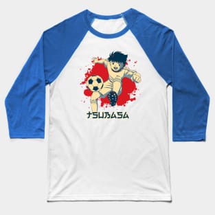 Captain Tsubasa Popart Baseball T-Shirt